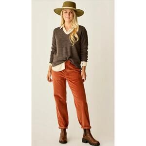 Carve Designs Corey Butter Pant High Rise Straight Leg